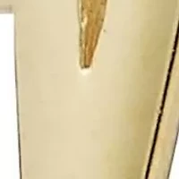 14K Gold Lightning Bolt Stud Earrings