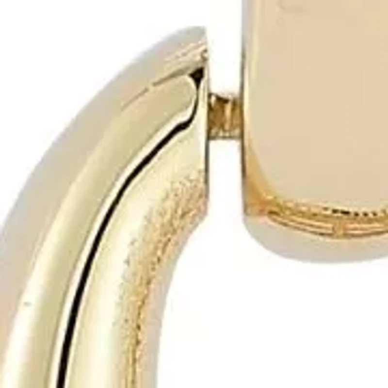 14K Gold Mariner Link Drop Earrings