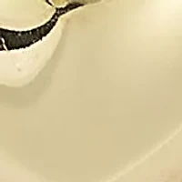 14K Gold Puffed Heart Charm Hoop Earrings