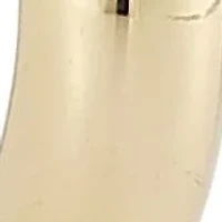 14K Gold Polished Huggie Hoop Earrings