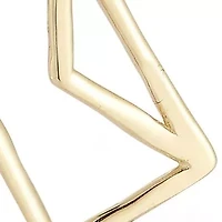 14K Gold Envelope Pendant Necklace, Made in Italy