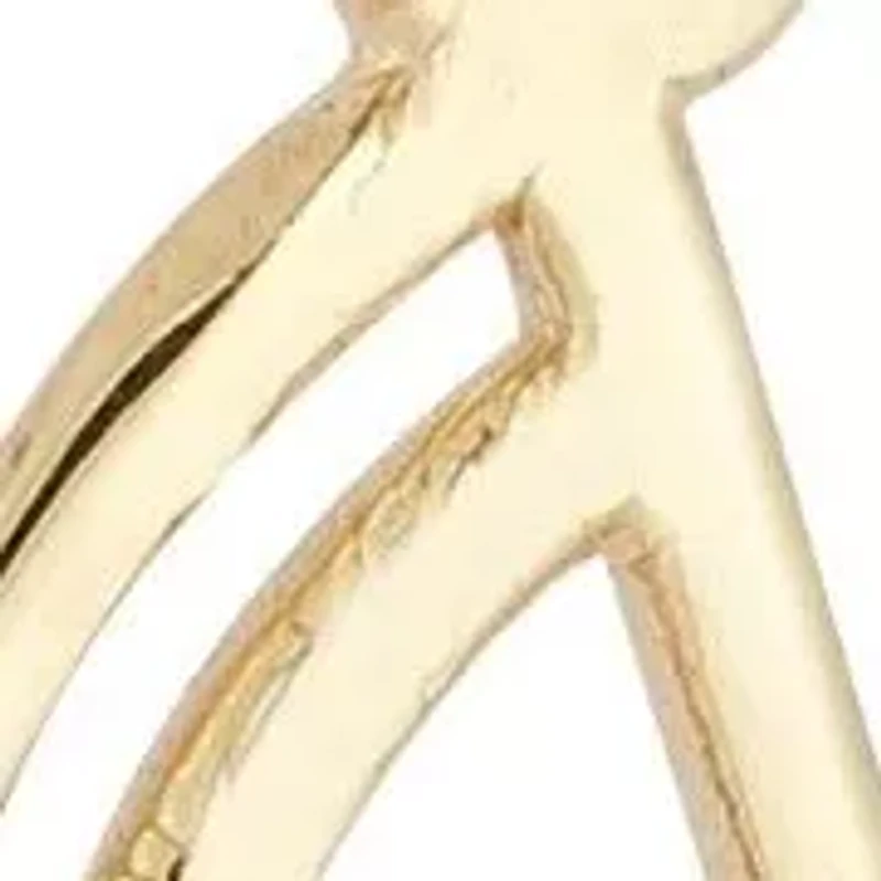 14K Gold Citrus Slice Pendant Necklace, Made in Italy