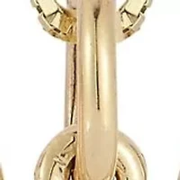 14K Gold Dog Face Pendant Necklace, Made in Italy