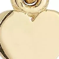 14K Gold Mini Heart Pendant Necklace, Made in Italy