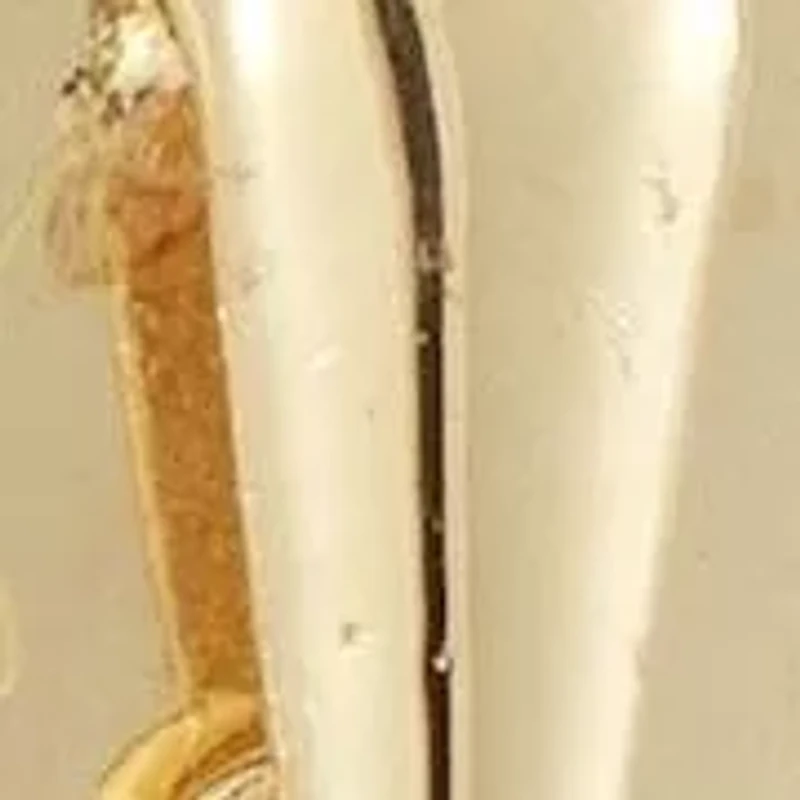 14K Gold Zipperhead Stud Earrings