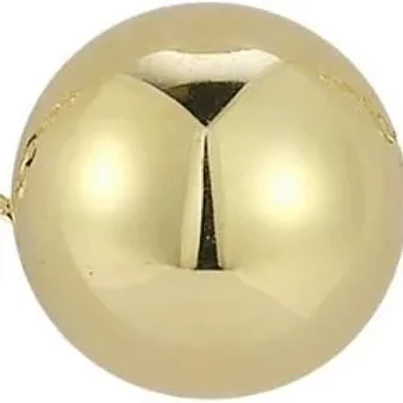 14K Gold Ball Pendant Necklace