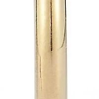 14K Gold Thin C Hoop Earrings