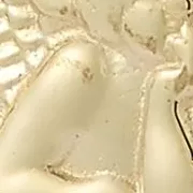 14K Gold Cherub Stud Earrings