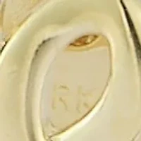 14K Gold "Love" Script Stud Earrings