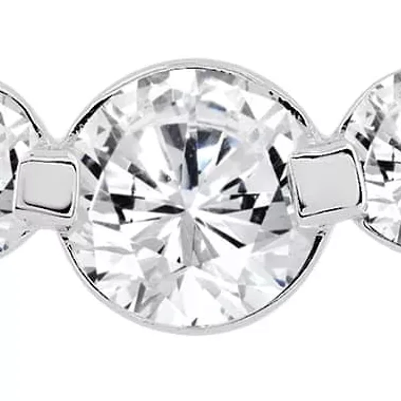 Lab Created 1 ct Lab Grown Diamond Necklace in Silver