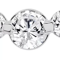 Lab Created 1 ct Lab Grown Diamond Necklace in Silver