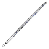 Beaded Stone Chain Bracelet