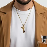 Rope Chain With Scissor Pendant