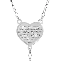 Stainless Steel Heart of Devotion Rosary