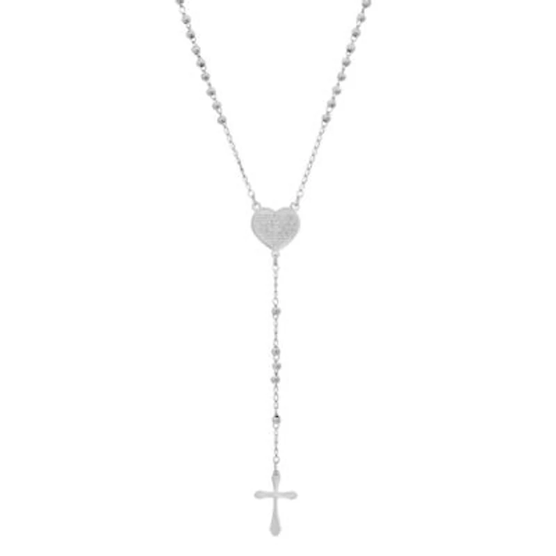 Stainless Steel Heart of Devotion Rosary