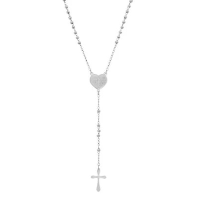 Stainless Steel Heart of Devotion Rosary