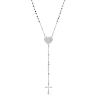 Stainless Steel Heart of Devotion Rosary