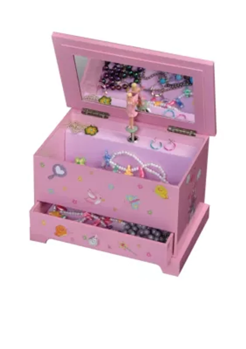 Kerri Girl's Musical Ballerina Jewelry Box