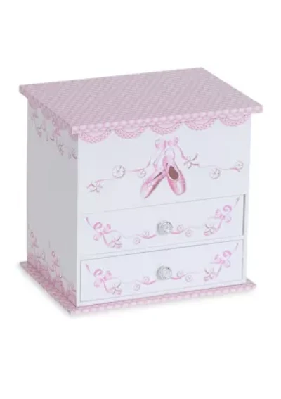 Angel Girl's Musical Ballerina Jewelry Box