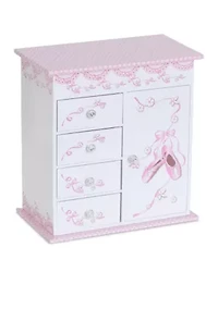 Cristiana Girl's Musical Ballerina Jewelry Box
