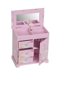 Pearl Girl's Musical Ballerina Jewelry Box