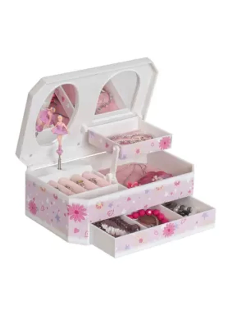 Hayley Girl's Musical Ballerina Jewelry Box