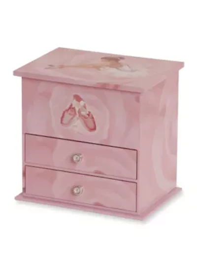 Casey Girl's Musical Ballerina Jewelry Box