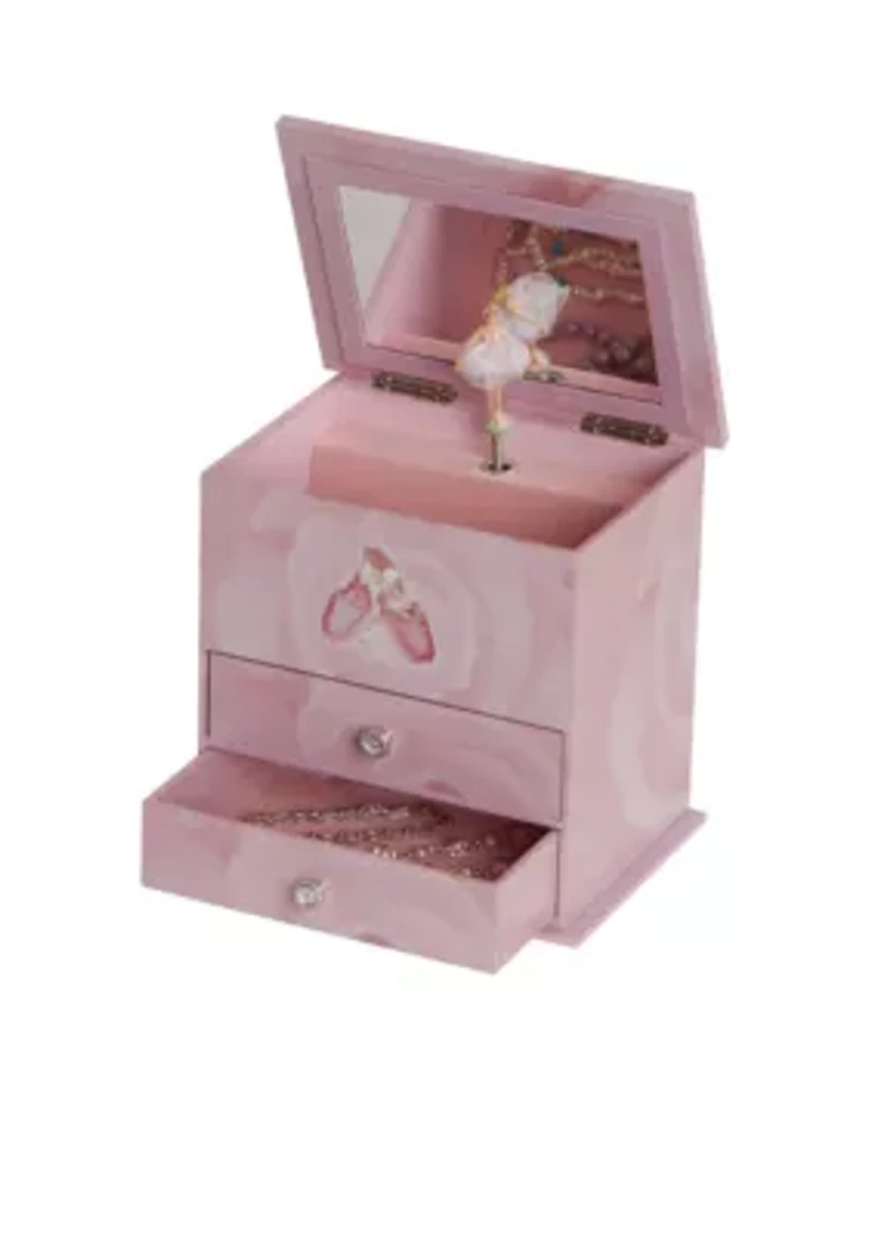 Casey Girl's Musical Ballerina Jewelry Box