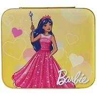 Barbie Heart Vegan Leather Travel Jewelry Case by Mele and Co