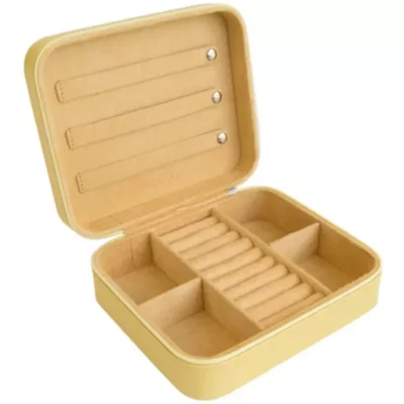 Barbie Heart Vegan Leather Travel Jewelry Case by Mele and Co