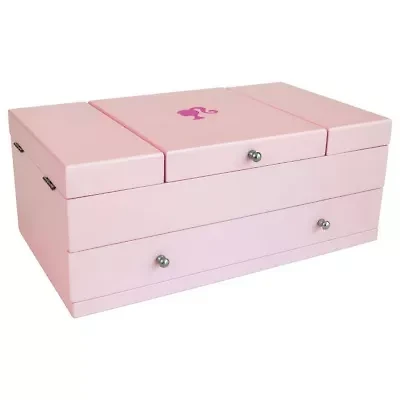 Barbie Baubles & Bling Wooden Jewelry Box by Mele and Co