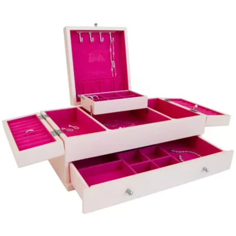 Barbie Baubles & Bling Wooden Jewelry Box by Mele and Co