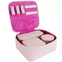 Barbie Bento Vegan Leather Travel Jewelry Case by Mele and Co