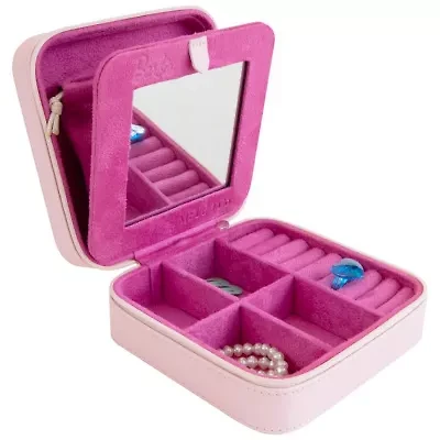 Barbie Bitsy Bijou Vegan Leather Travel Jewelry Case by Mele and Co