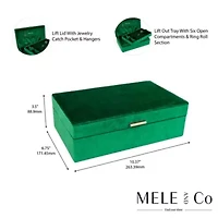Mele and Co Jewel Emerald