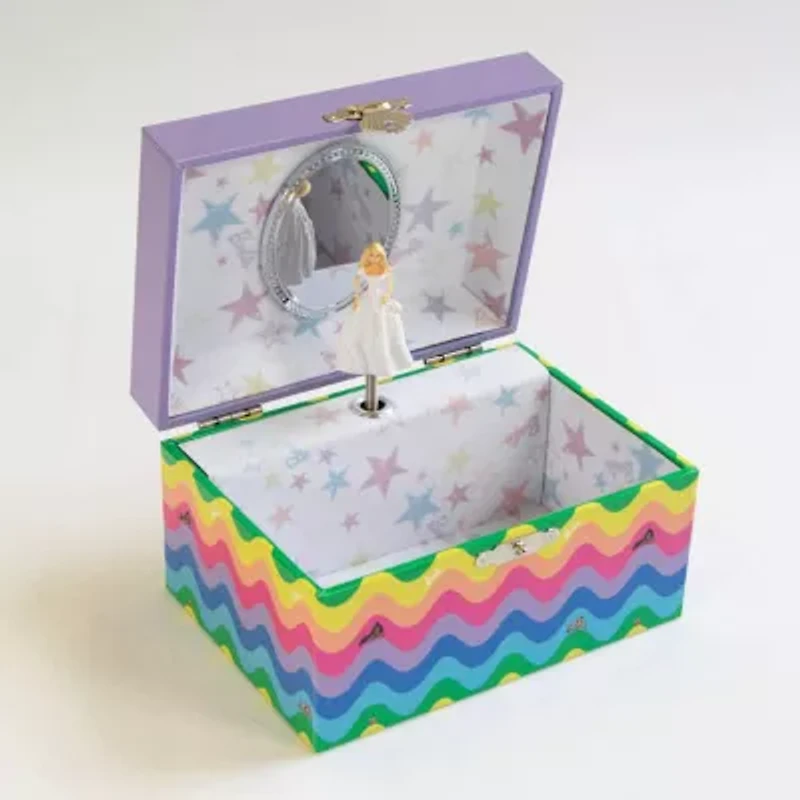 Barbie Rainbow Musical Ballerina Jewelry Box by Mele and Co