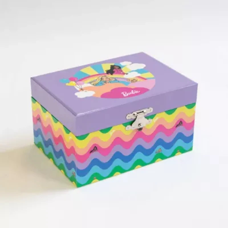 Barbie Rainbow Musical Ballerina Jewelry Box by Mele and Co