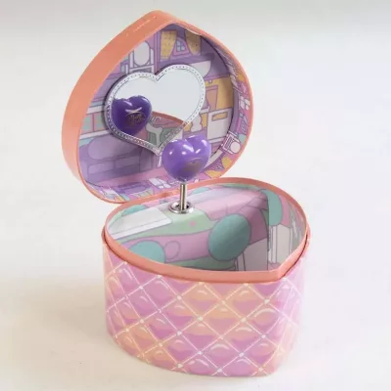 Polly Pocket Heart Musical Jewelry Box by Mele and Co