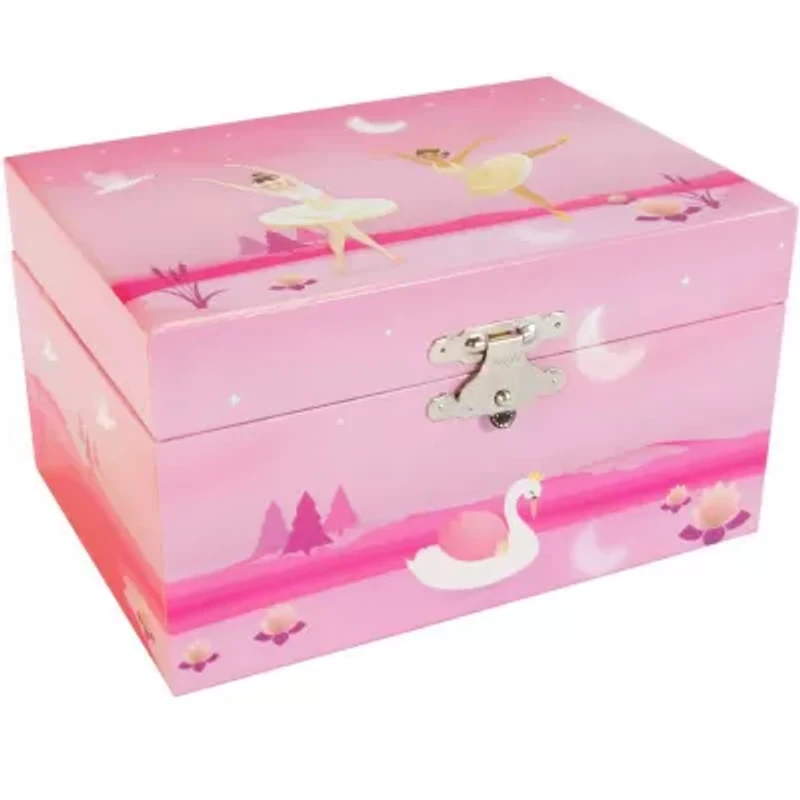 Mele and Co Swan Lake Musical Ballerina Jewelry Box