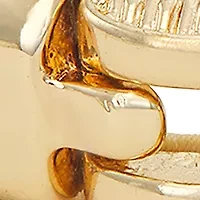 Gold Tone 2.25" Stretch Bracelet