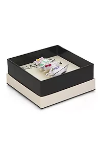 Silver Tone Multi Teacup Flower Pin