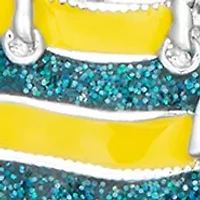 Silver Tone Multi Beach Slider Bracelet