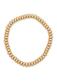 Gold Tone Glitzy Stretch Bracelet Set