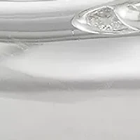 Silver Tone Horizon Bangle Bracelet