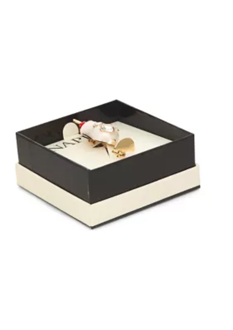 Gold Tone Multi Pina Colada Pin
