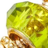 Gold Tone Multi Tennis Slider Bracelet