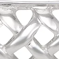 Silver Tone Mixed Stars Bangle Bracelet