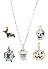 Halloween Multi Charm Necklace