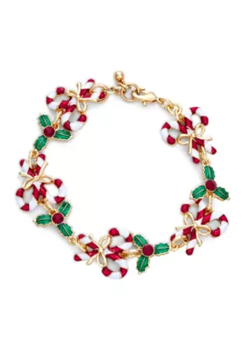  Candy Cane Flex Bracelet