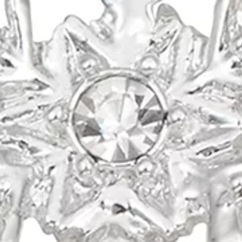 Holiday Silver Tone Charm Necklace